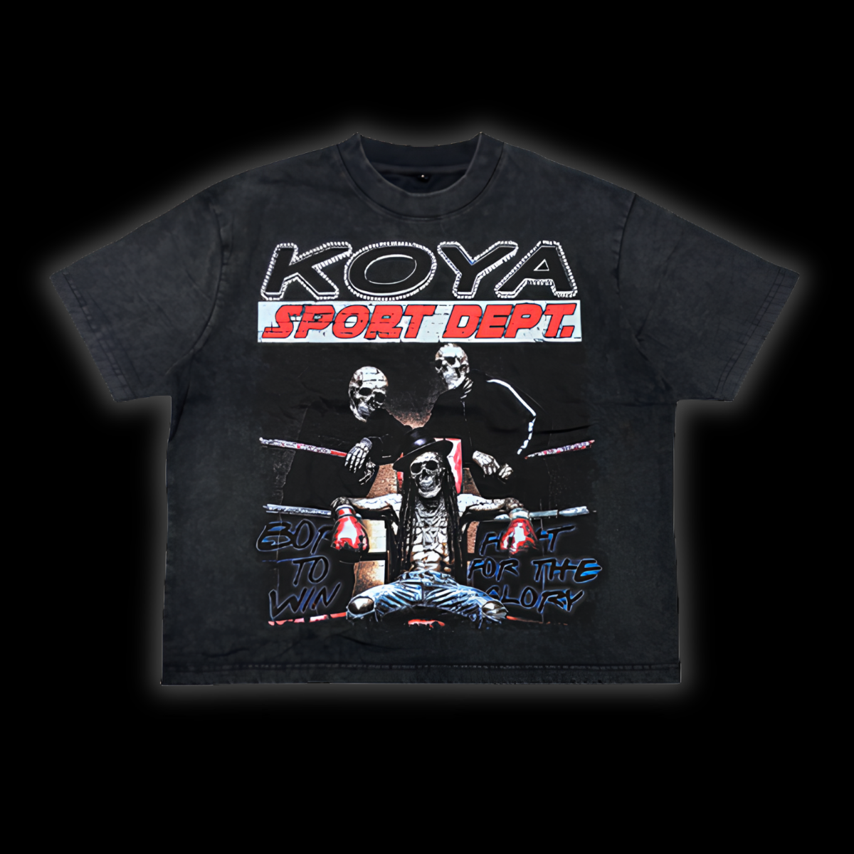 GLORY HEAVYWEIGHT TEE - [BLACK]
