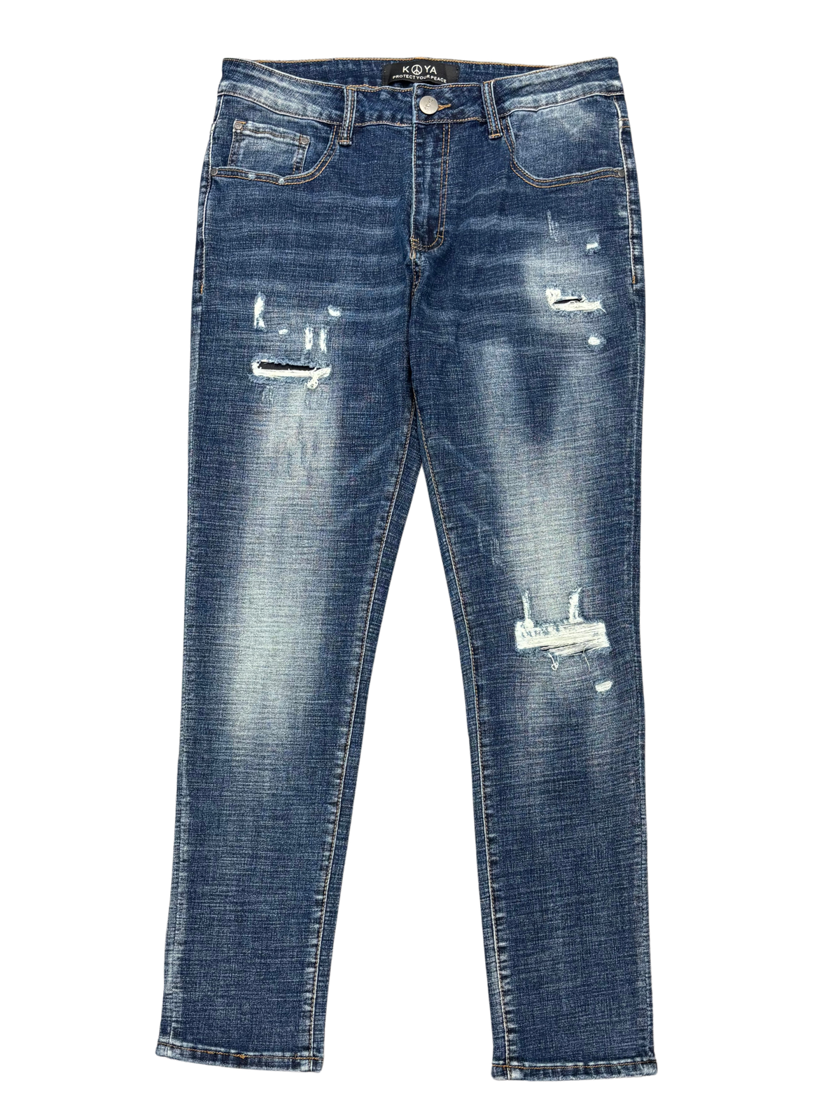 Mens Skinny Fit Jeans KJ10