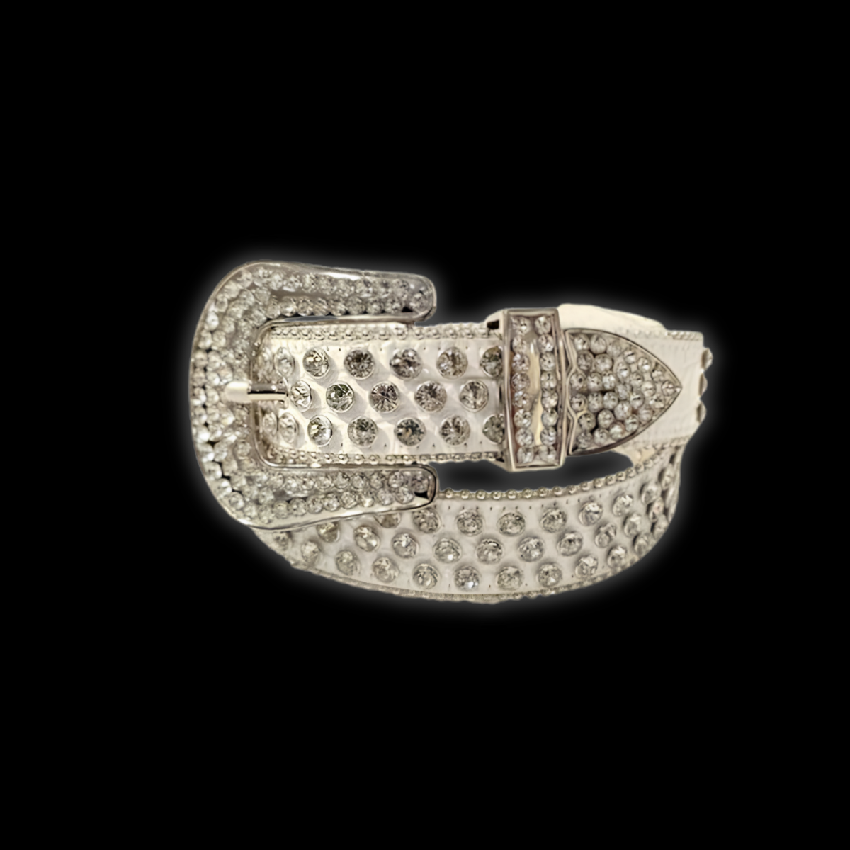 DIAMOND BELT - [WHITE]