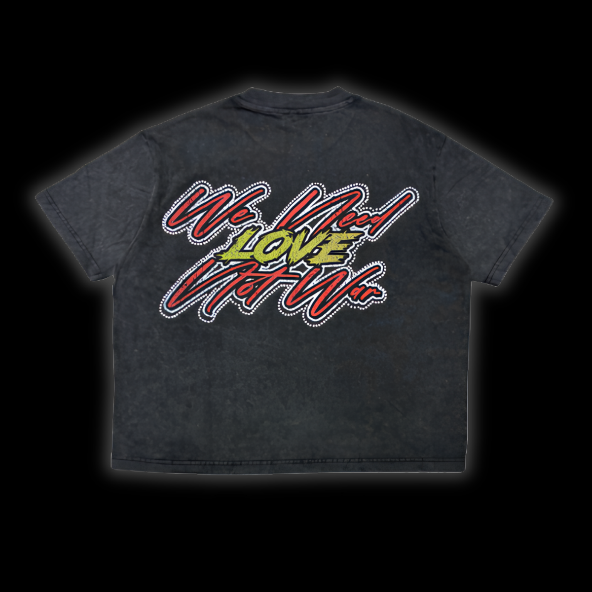 WAR HEAVYWEIGHT TEE - [BLACK]