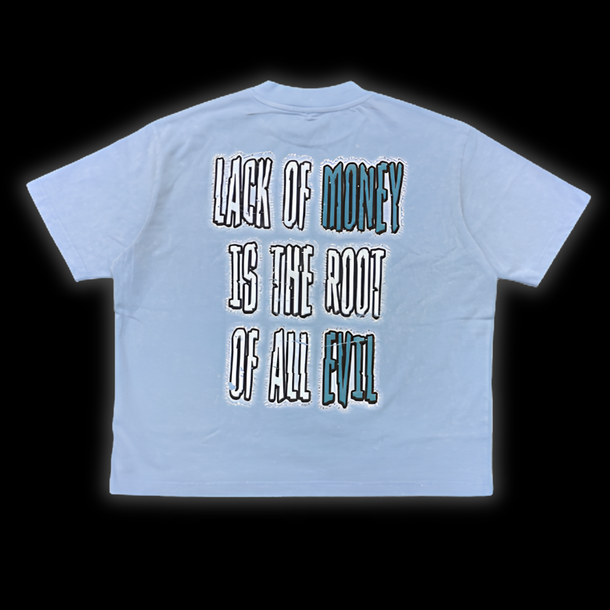 EVIL HEAVYWEIGHT TEE - [BLUE]