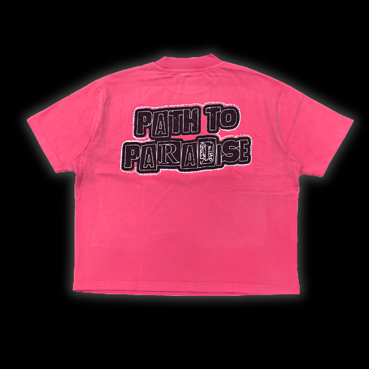 PARADISE HEAVYWEIGHT TEE - [PINK]